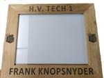 CUSTOM/PERSONALIZED WOOD CERTIFICATE FRAME